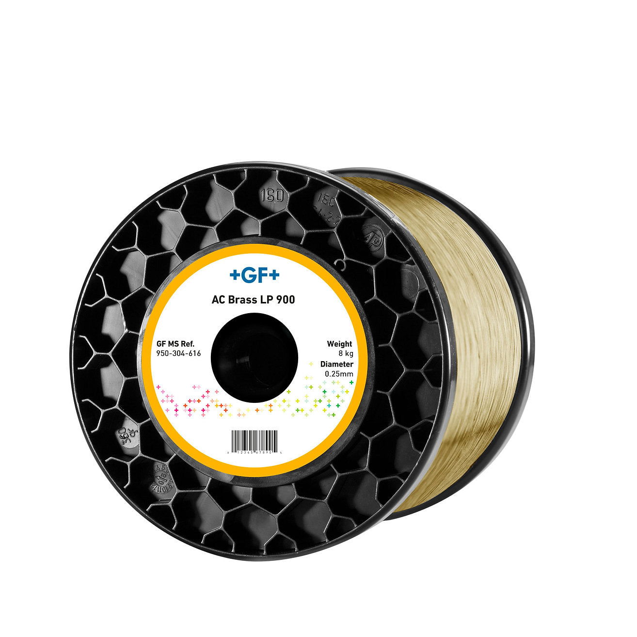 AC BRASS LP 900 - 0.25 - 2 spoelen 8 kg (K160)